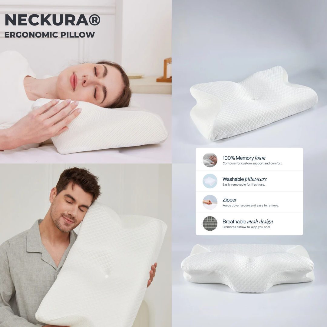 Neckura® Orthopedic Pain Relief Pillow