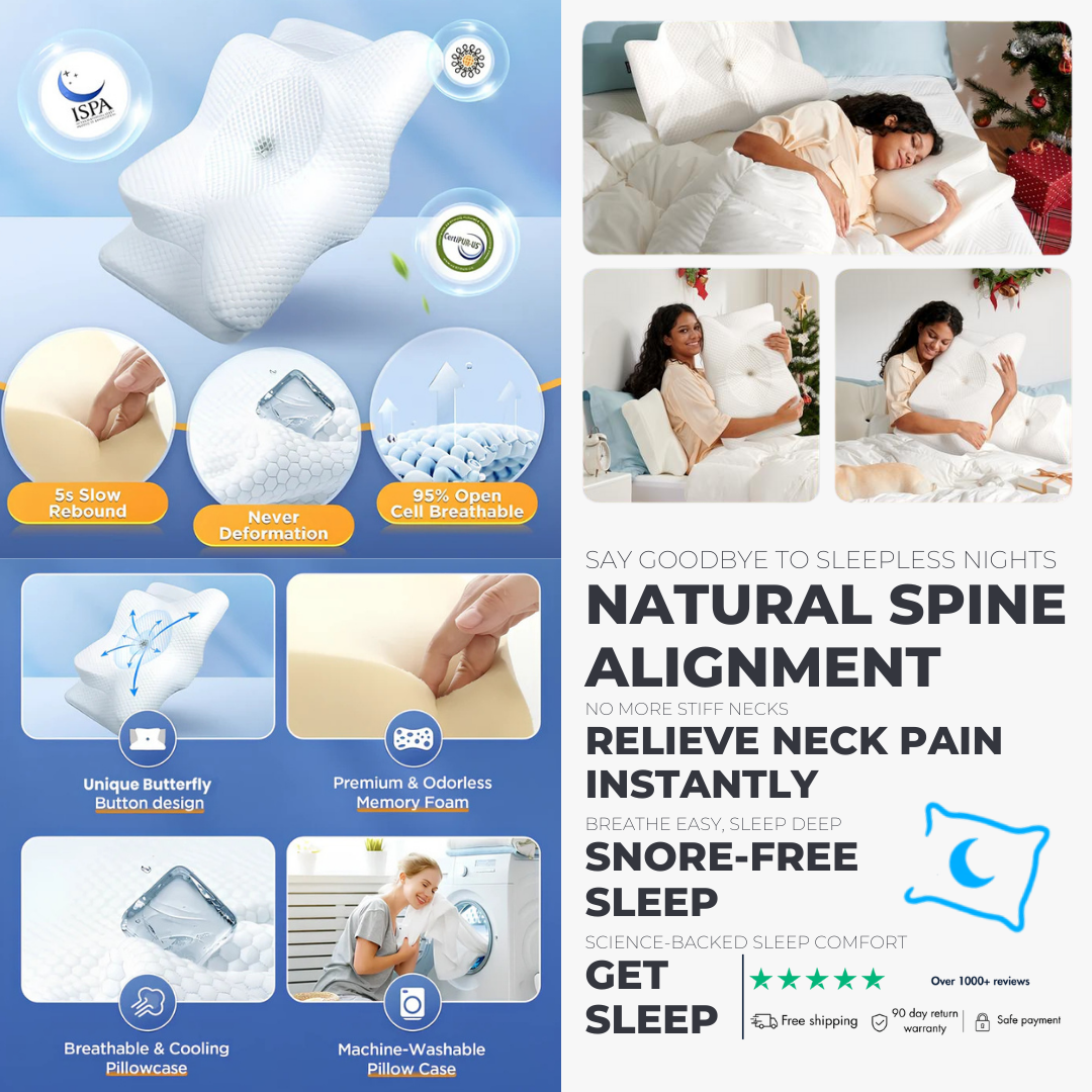 Neckura® Orthopedic Pain Relief Pillow